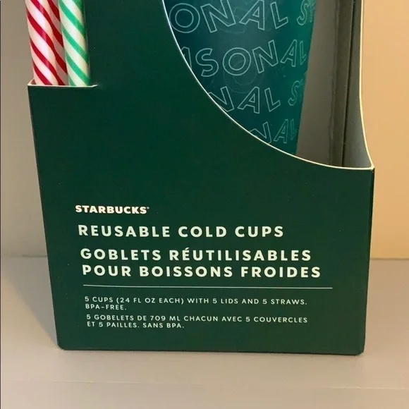 COPY - Limited Holiday Starbucks Reusable cups - Picture 3 of 4